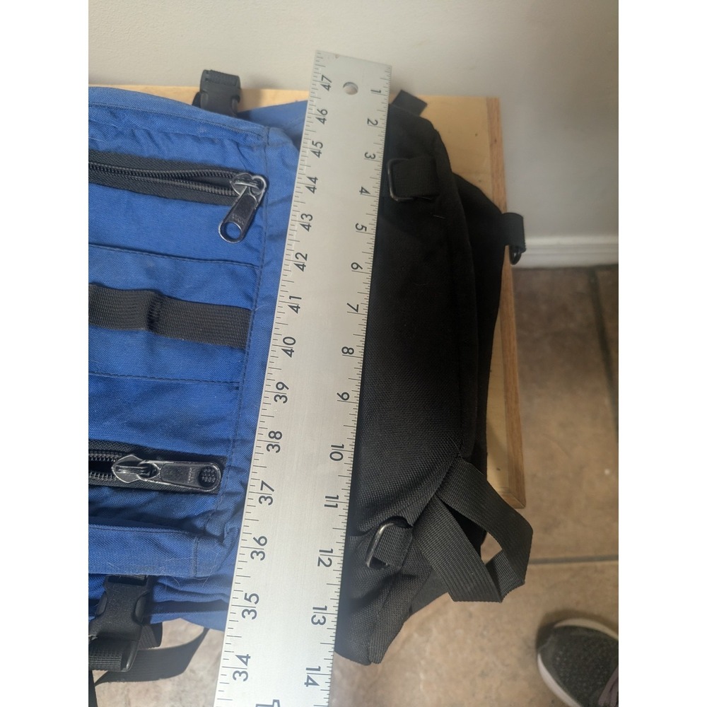 Eagle Creek Travel Backpack Blue Black Carry On Daypack Hiking‎ Waist Belt Value - Picture 2 of 16